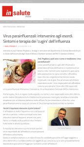 notizie insalute virus parainfluenzali