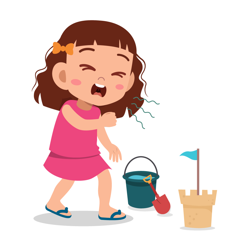 estate e infezioni respiratorie nei bambini